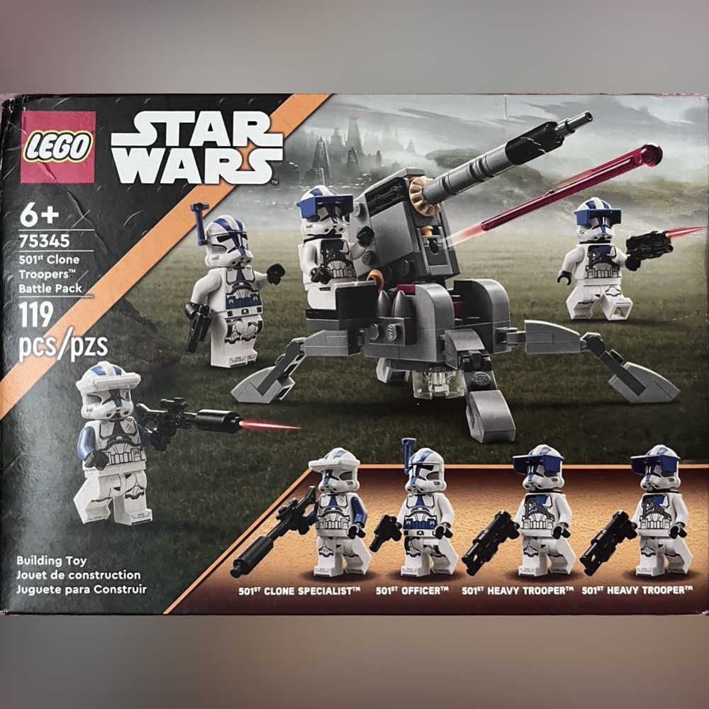 LEGO Star Wars 501st Clone Troopers Battle Pack Set 75345
